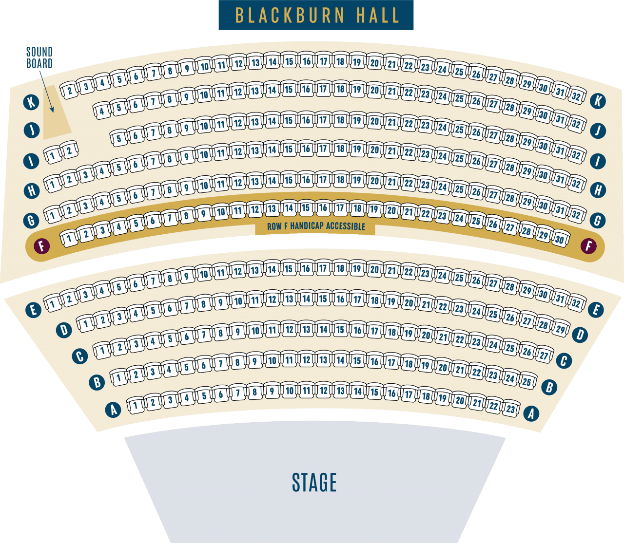 Seating Maps - The Naples Players