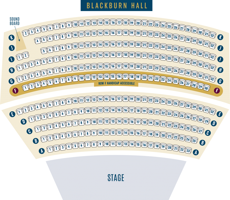 Seating Maps The Naples Players