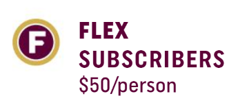 Flex - $50/person