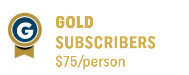 Gold - $75/person